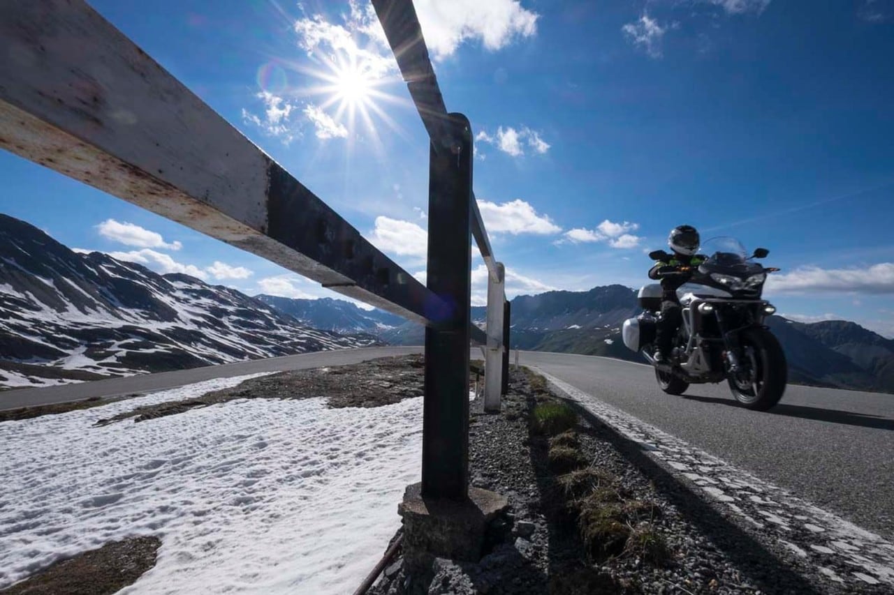 Ancora un passaggio lungo la splndida strada dello Stelvio