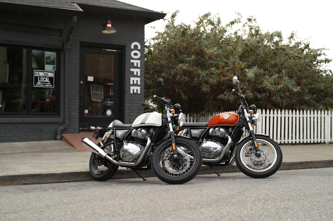 Royal Enfield: Interceptor e Continental GT 650, le foto