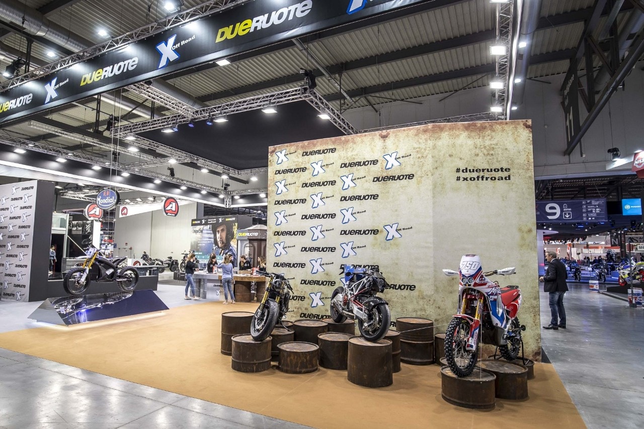 Lo stand di Dueruote a EICMA 2018