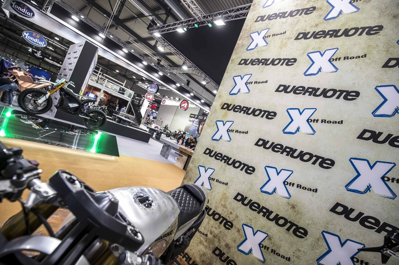 Lo stand di Dueruote a EICMA 2018