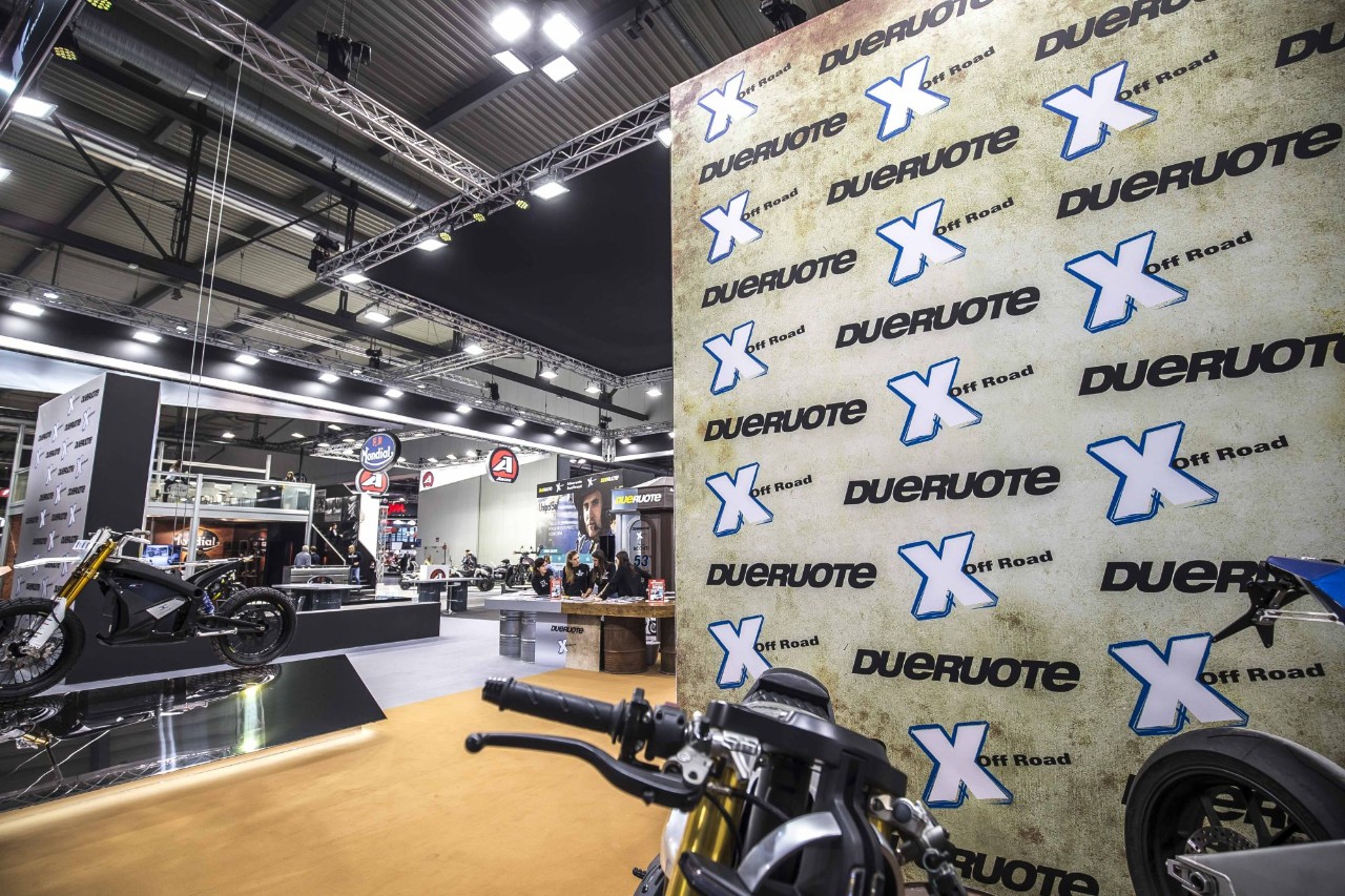 Lo stand di Dueruote a EICMA 2018