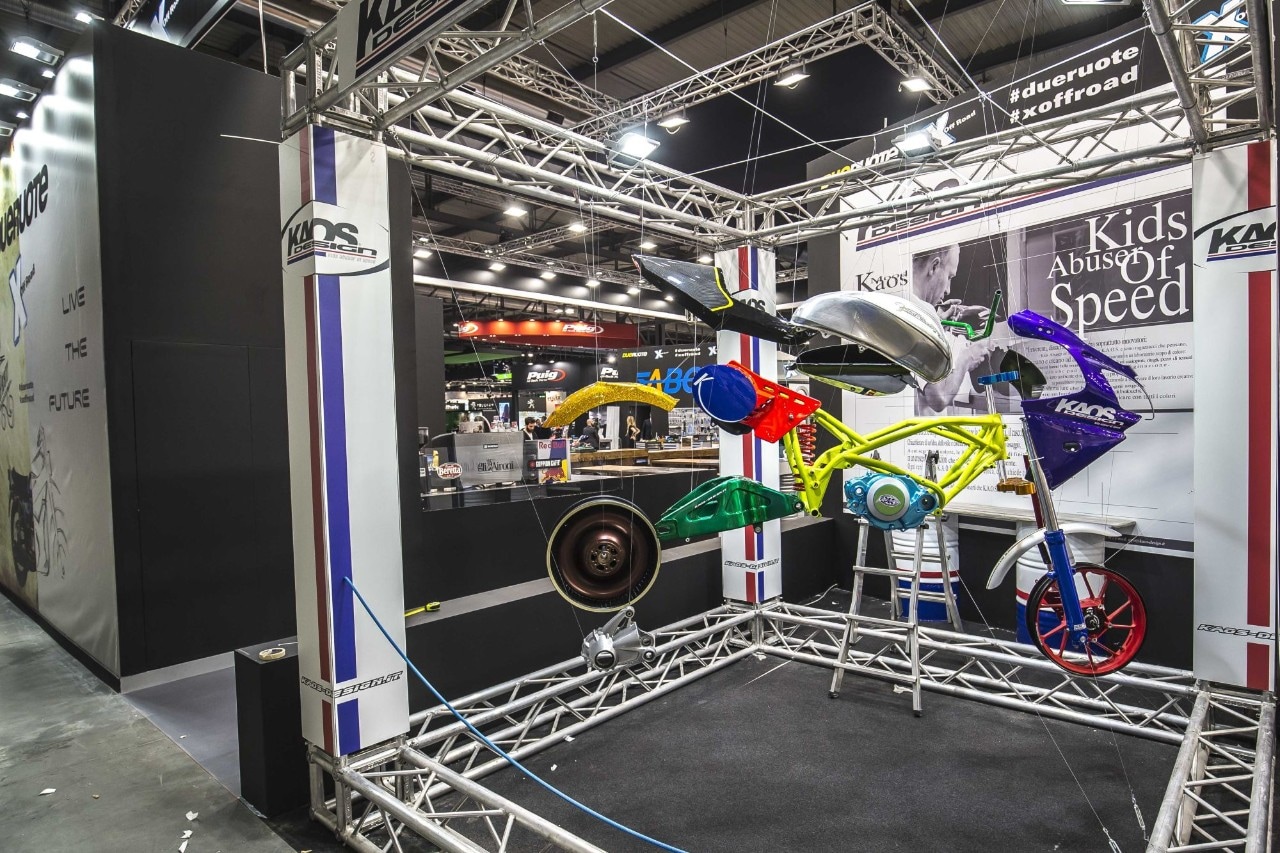 Lo stand di Dueruote a EICMA 2018