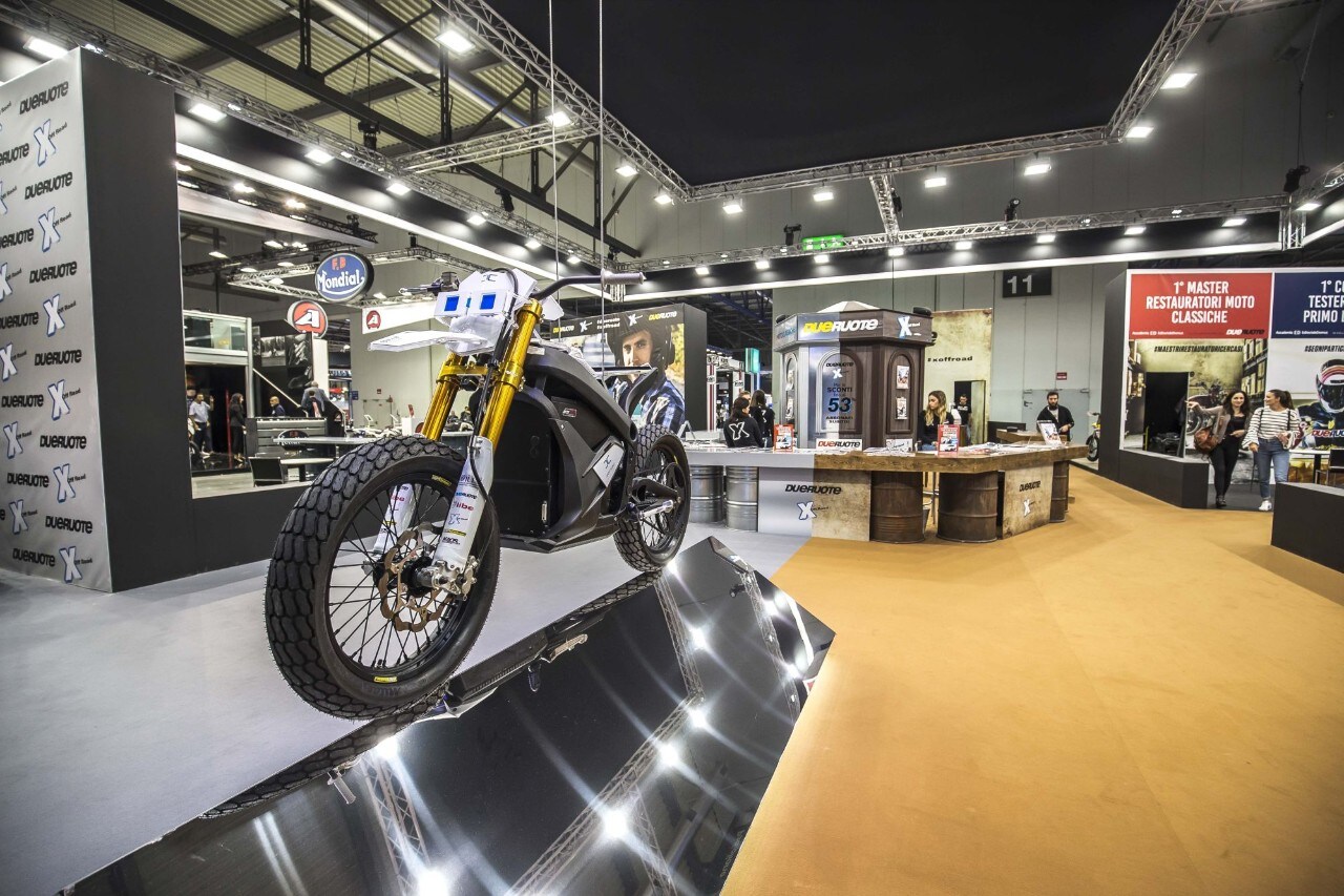 Lo stand di Dueruote a EICMA 2018