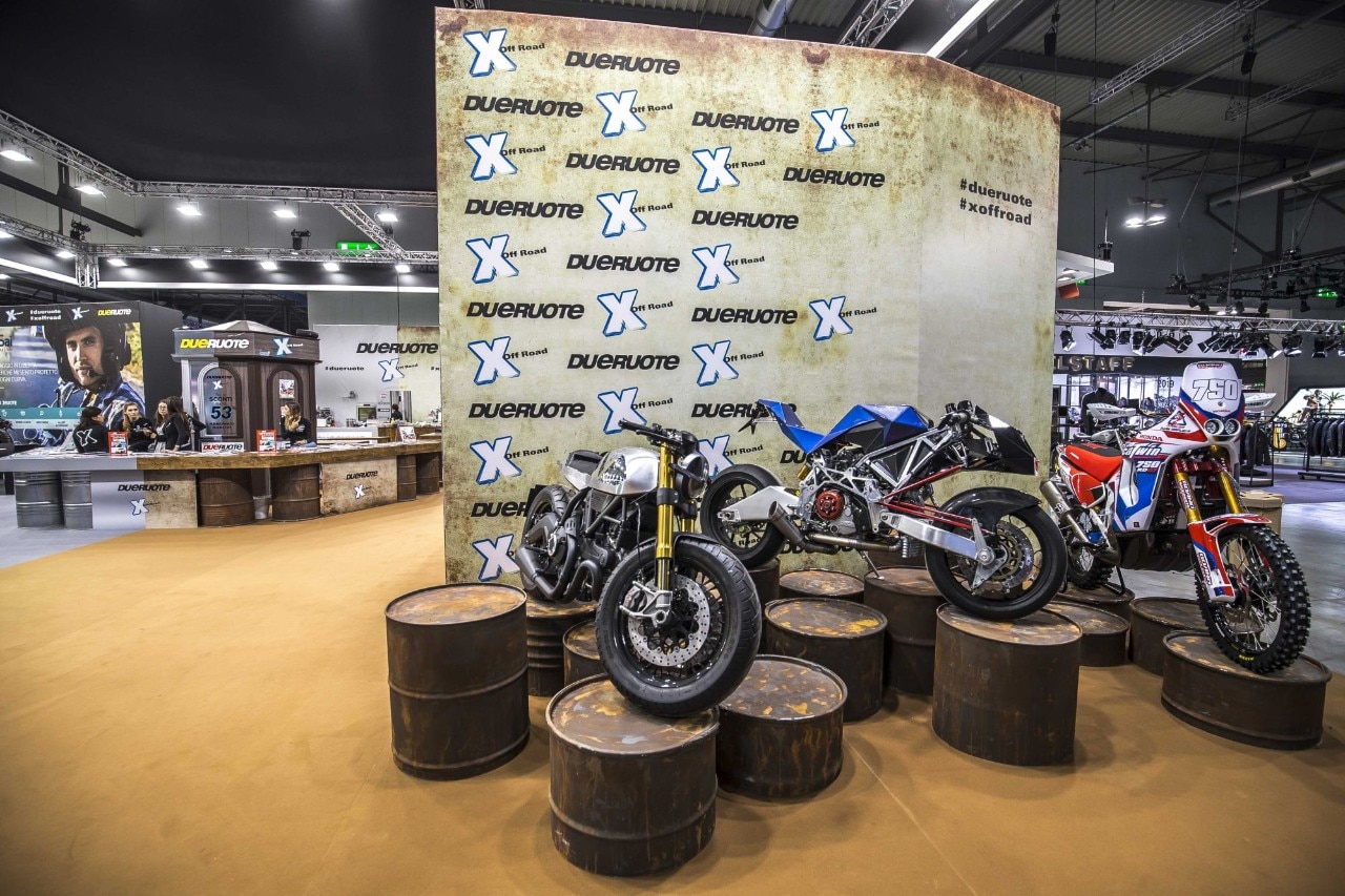 Lo stand di Dueruote a EICMA 2018