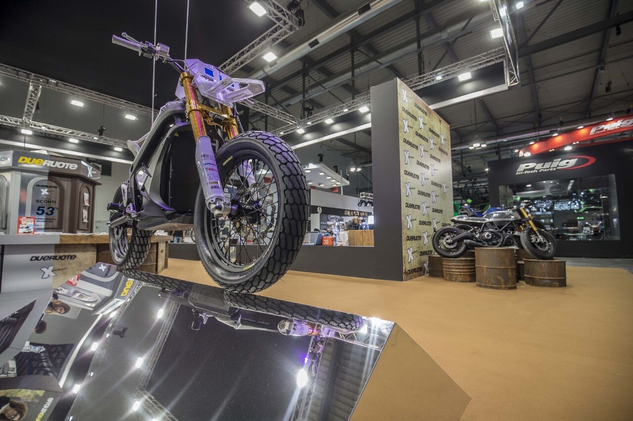 Lo stand di Dueruote a EICMA 2018