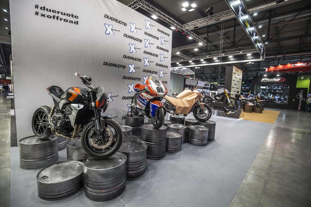 Lo stand di Dueruote a EICMA 2018