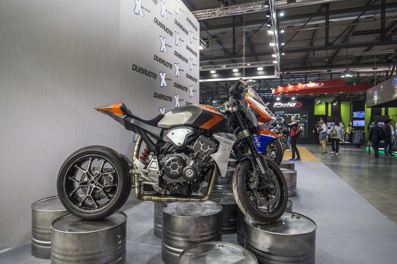 Lo stand di Dueruote a EICMA 2018