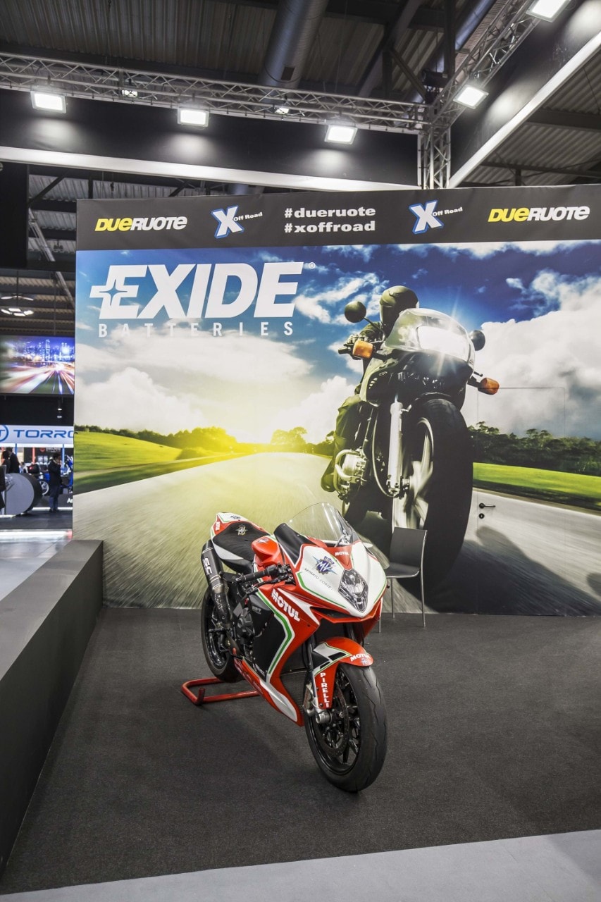 Lo stand di Dueruote a EICMA 2018