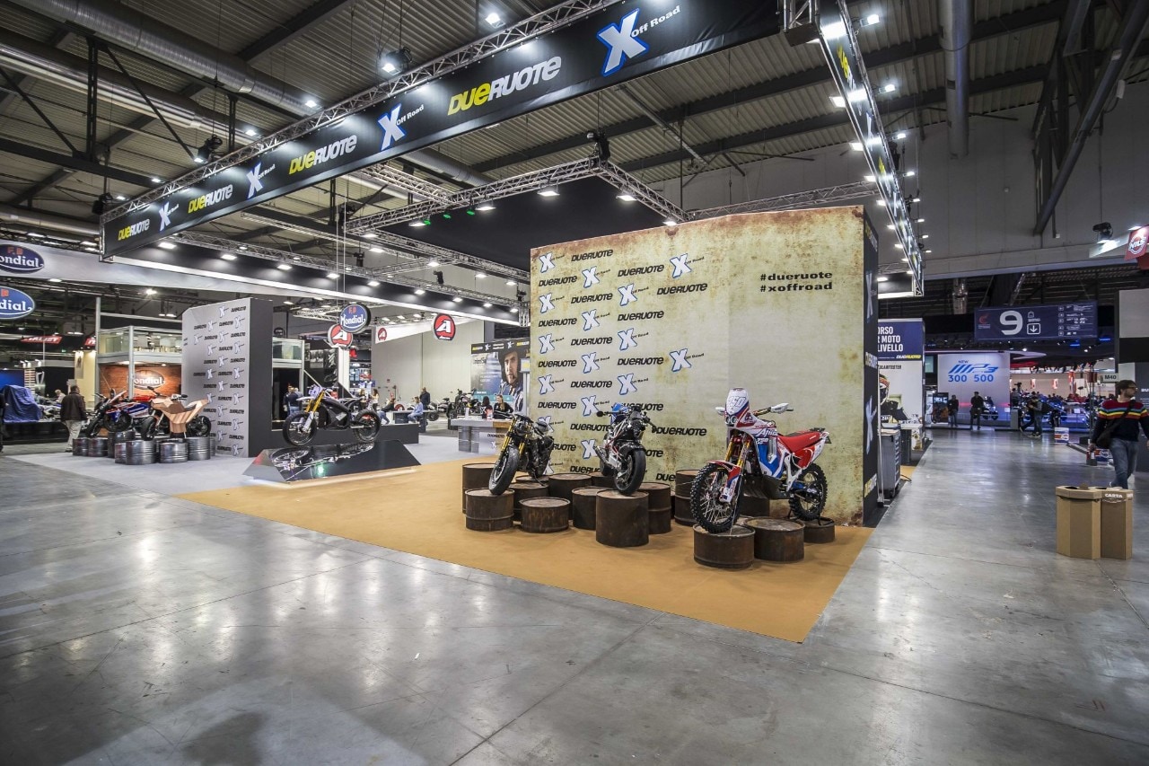 Lo stand di Dueruote a EICMA 2018
