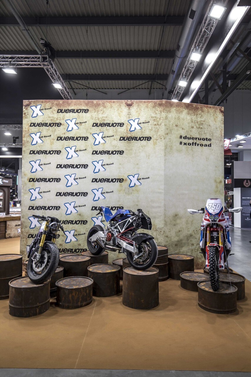 Lo stand di Dueruote a EICMA 2018
