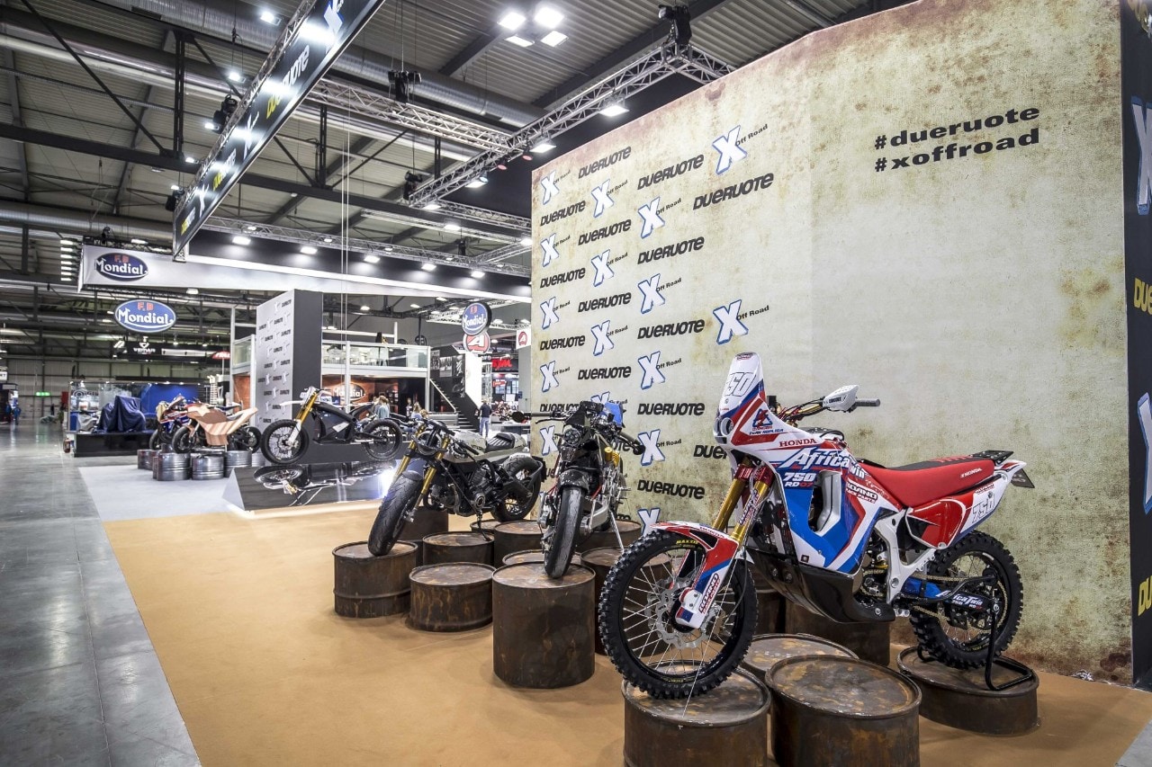 Lo stand di Dueruote a EICMA 2018