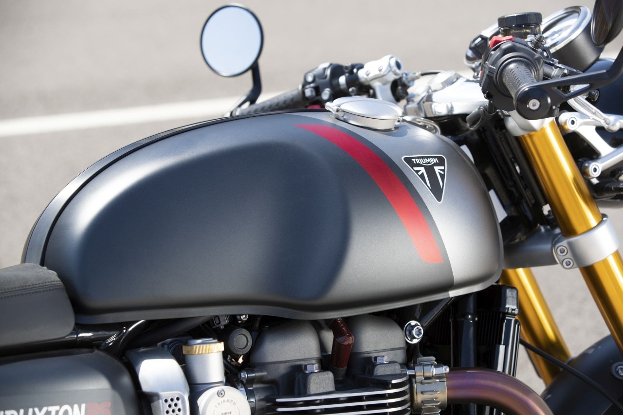 Triumph Thruxton RS: più sportiva
