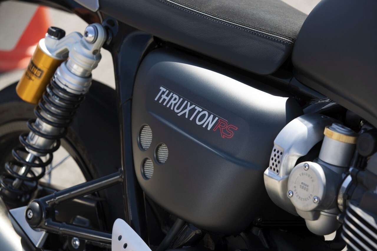 Triumph Thruxton RS: più sportiva
