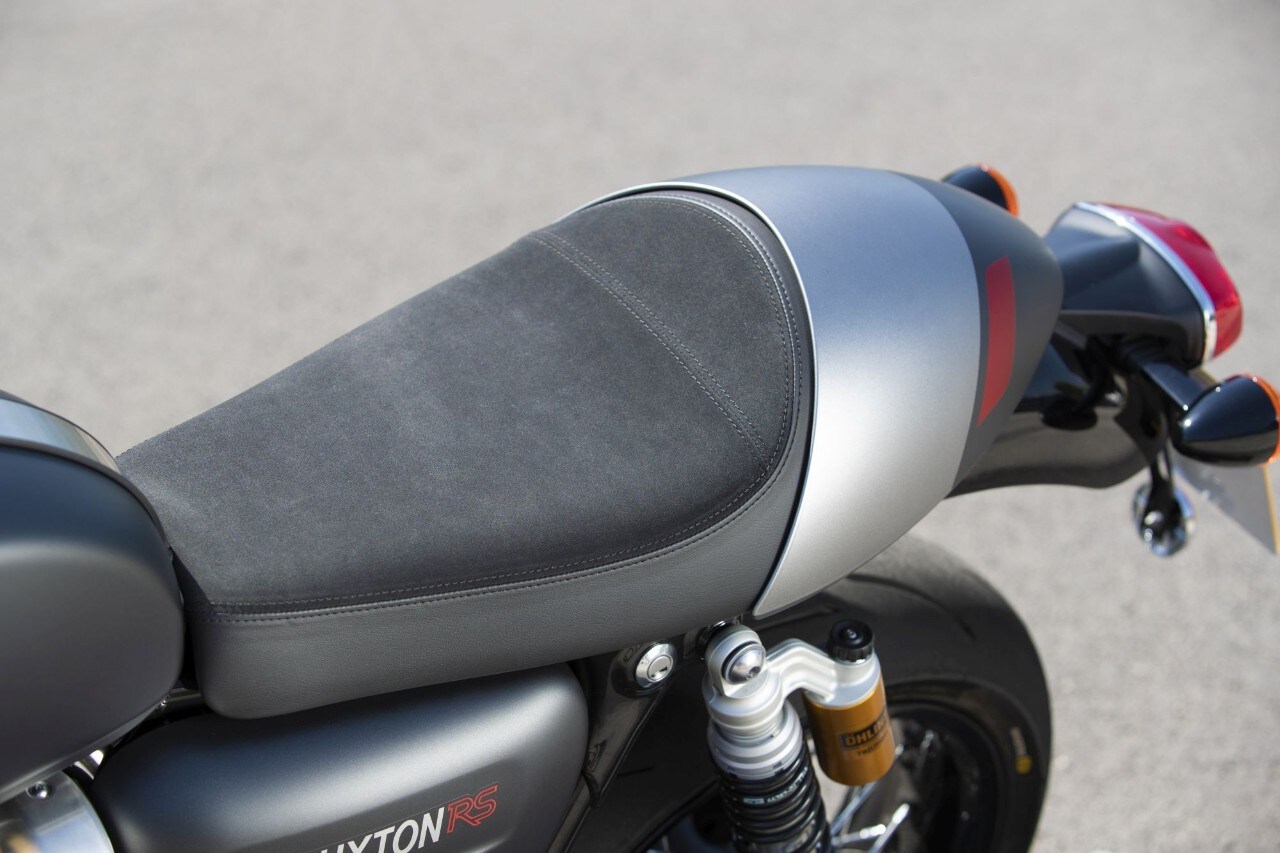 Triumph Thruxton RS: più sportiva