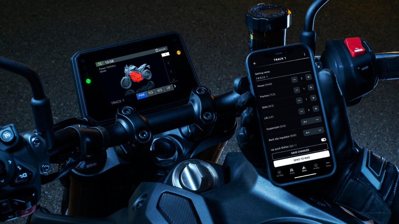 Yamaha MT-09 SP 2024: tutte le immagini