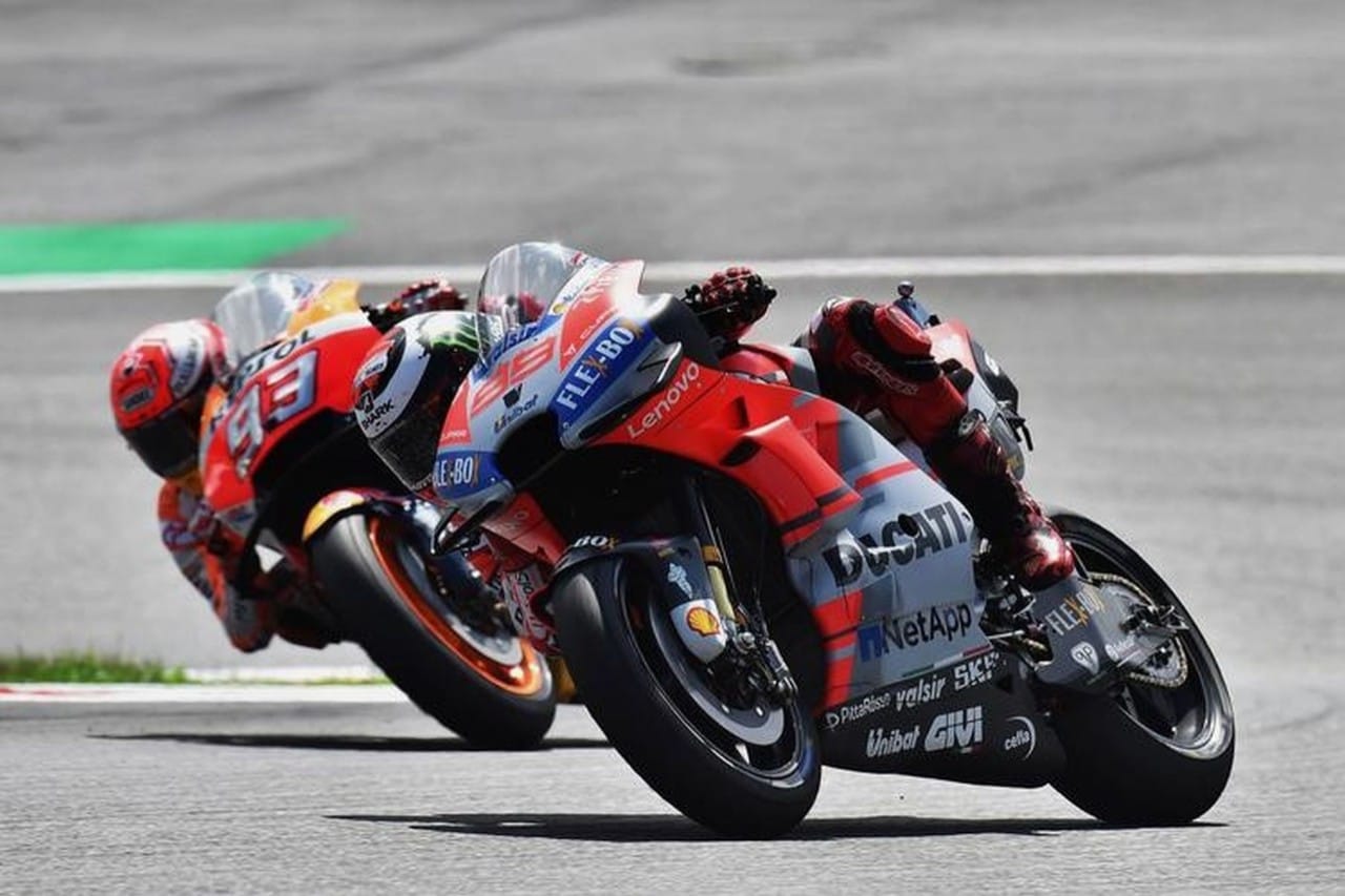 A Spielberg Lorenzo è implacabile, Marquez è secondo