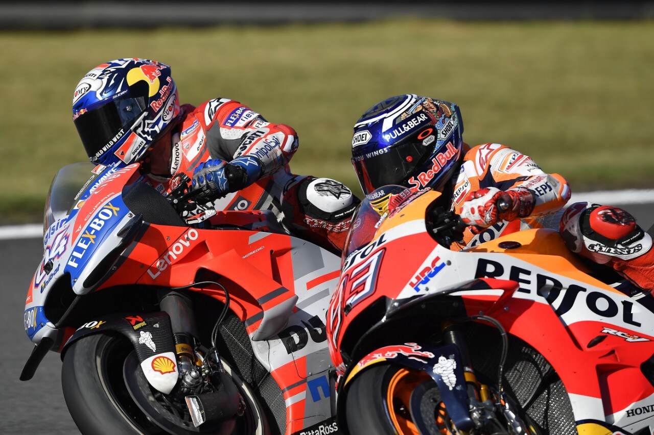 Quest'anno Andrea Dovizioso e Jorge Lorenzo sono stati i suoi rivali più concreti, senza dimenticare l'eterno Valentino Rossi
