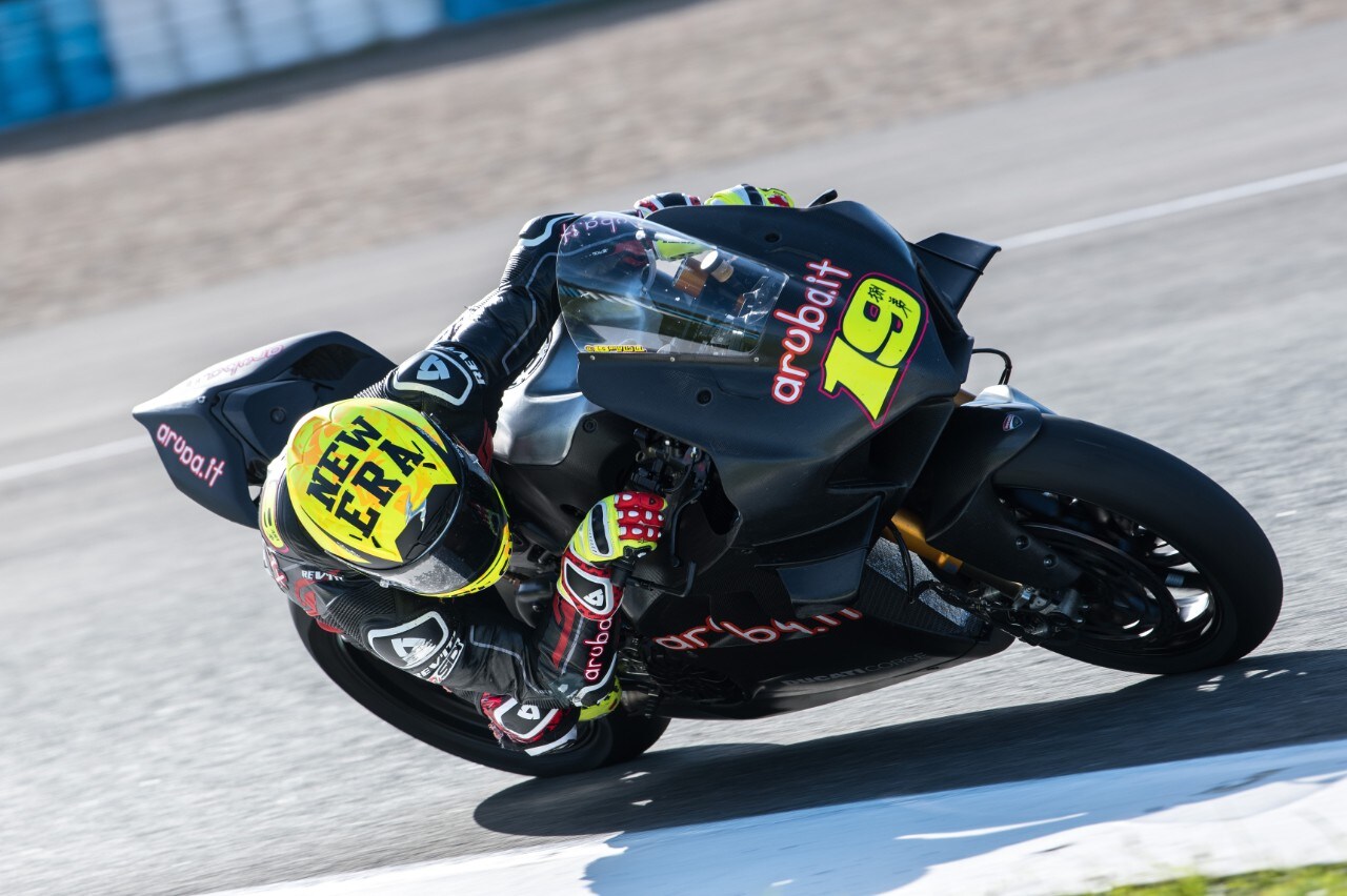 SBK test Jerez