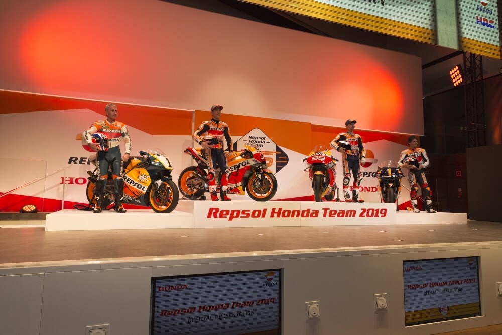 Honda: la presentazione del team HRC MotoGP 2019