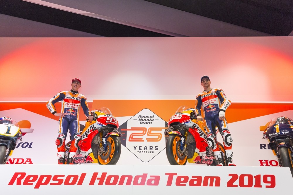Honda: la presentazione del team HRC MotoGP 2019