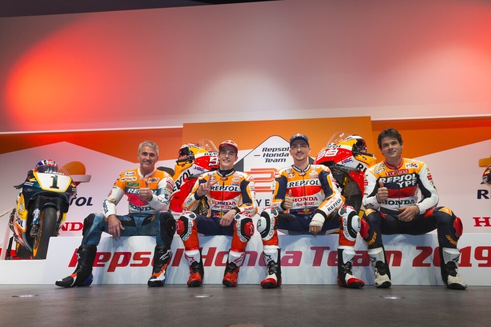 Honda: la presentazione del team HRC MotoGP 2019