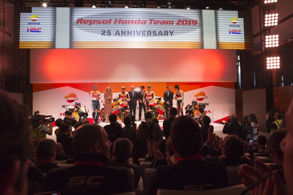 Honda: la presentazione del team HRC MotoGP 2019