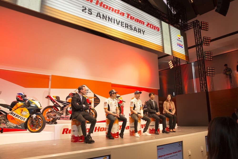 Honda: la presentazione del team HRC MotoGP 2019