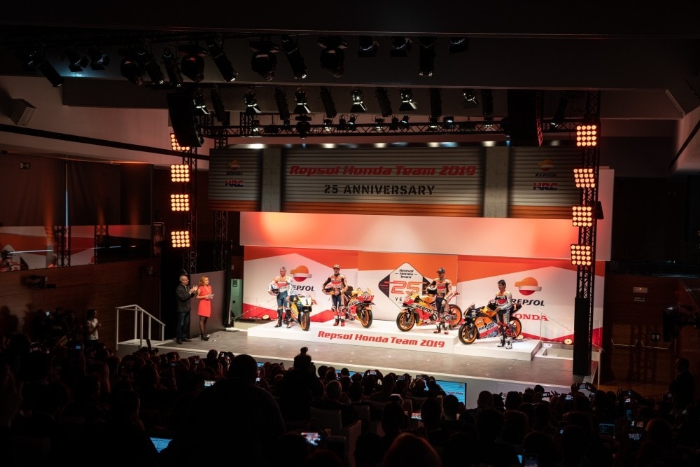 Honda: la presentazione del team HRC MotoGP 2019