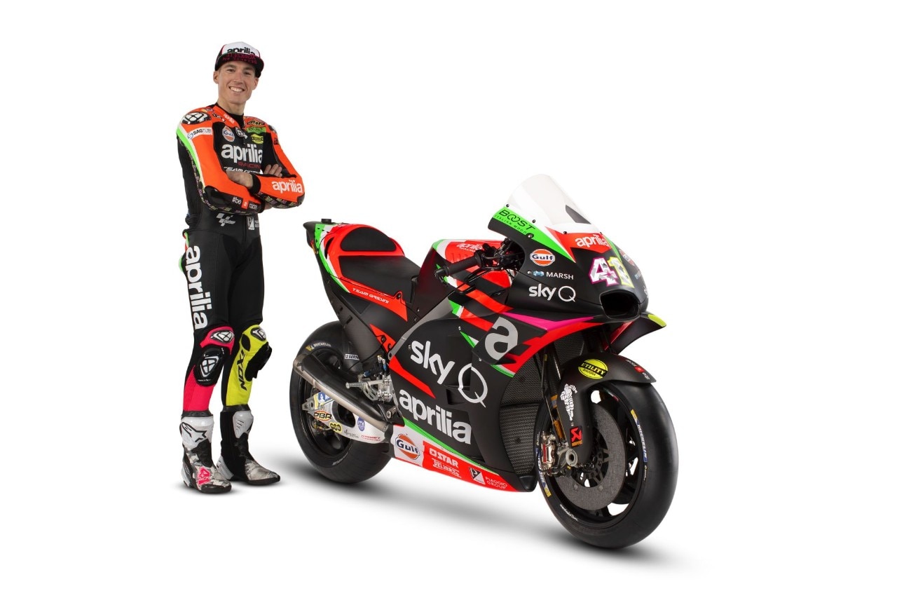 Aprilia svela la RS-GP, la MotoGP di Iannone ed Espargarò