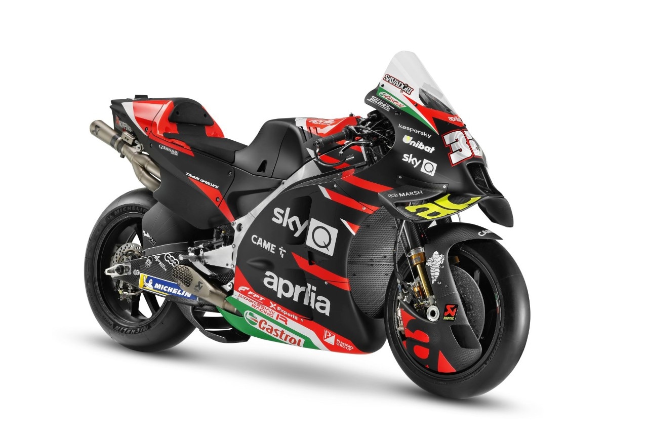 Aprilia RS-GP 2021: tutte le foto!