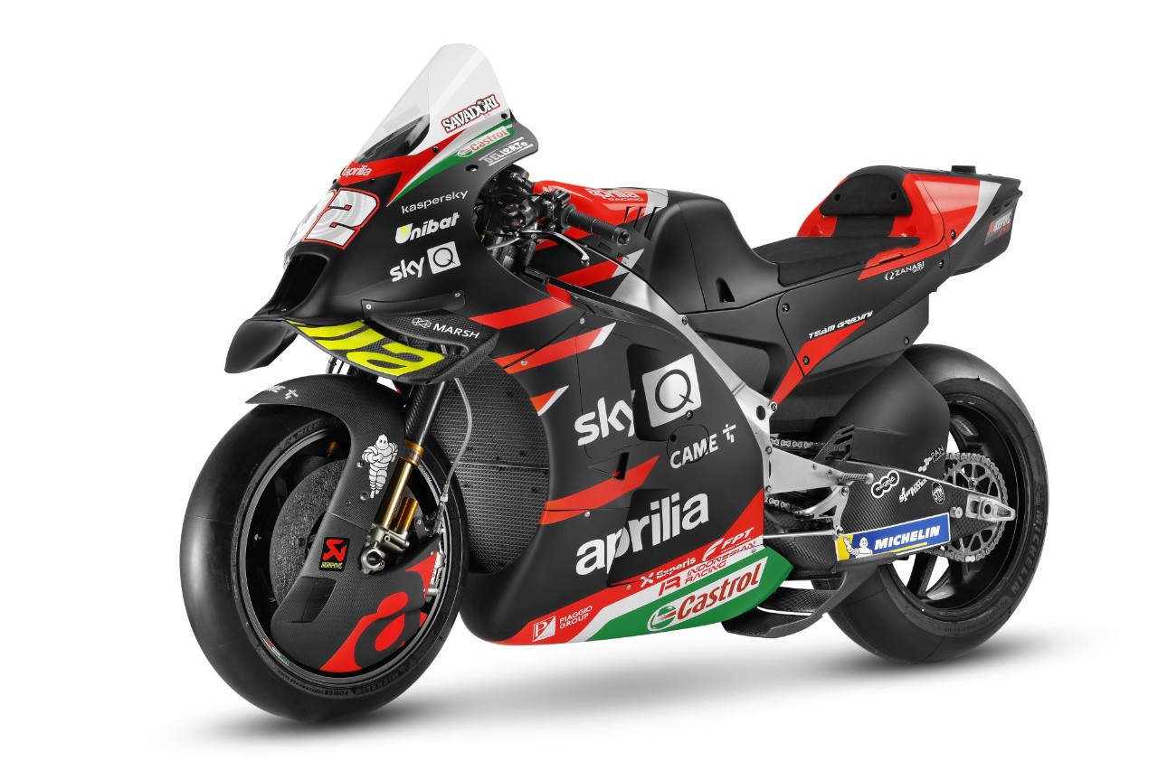 Aprilia RS-GP 2021: tutte le foto!