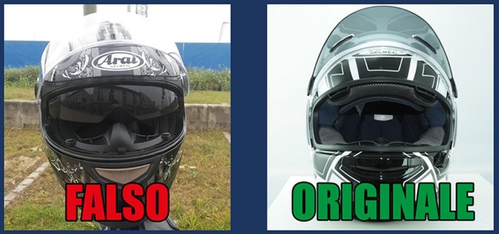 Come riconoscere un Arai falso