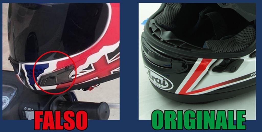 Come riconoscere un Arai falso