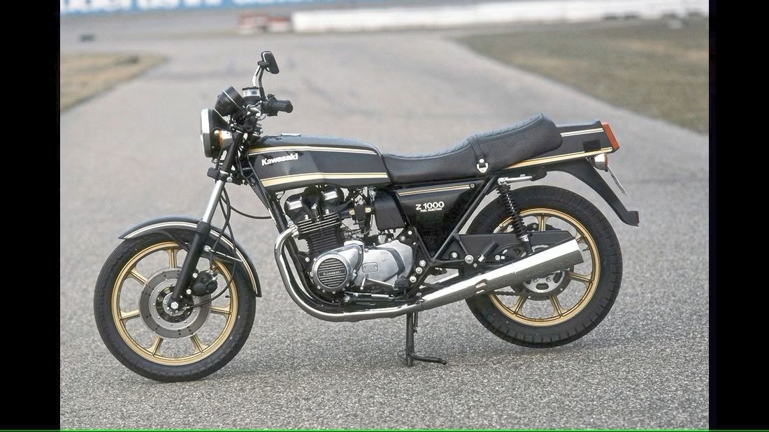 La Kawasaki Z1000 del 1980: poche centinaia di esemplari ma la primogenitura dell'iniezione elettronica