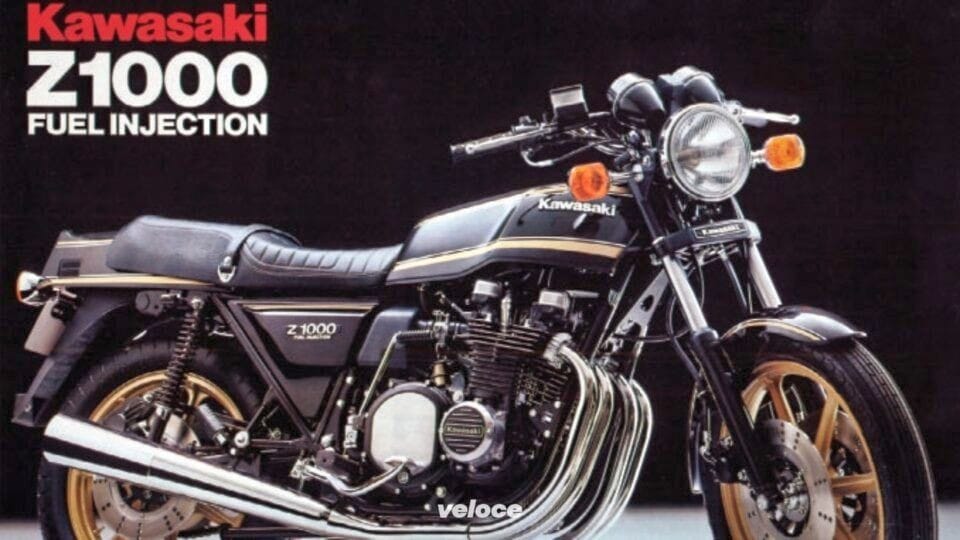 La Kawasaki Z1000 del 1980: poche centinaia di esemplari ma la primogenitura dell'iniezione elettronica