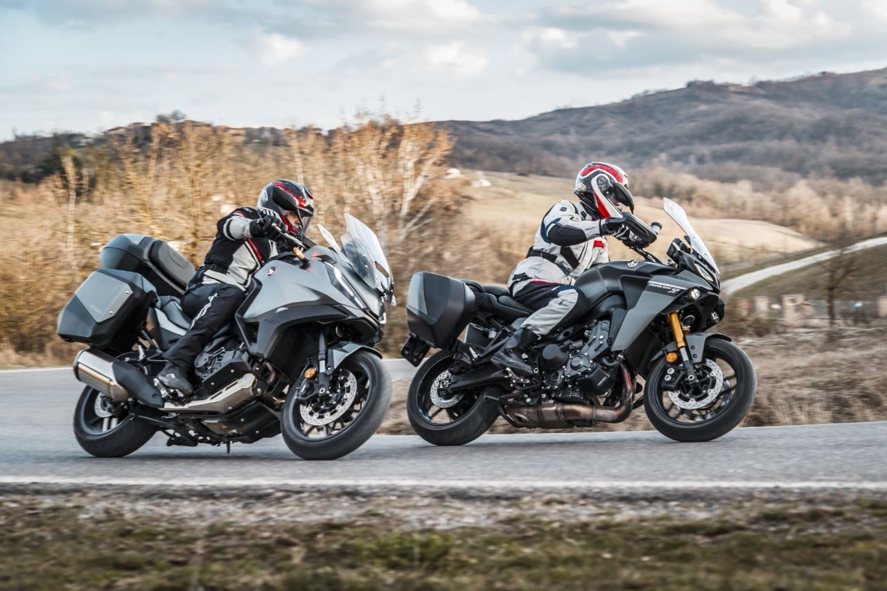 Honda NT1100 DCT VS Yamaha Tracer 9 GT: viaggiatori cercasi