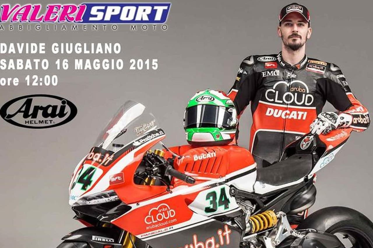 Davide Giugliano vi aspetta da Valeri Sport - Dueruote