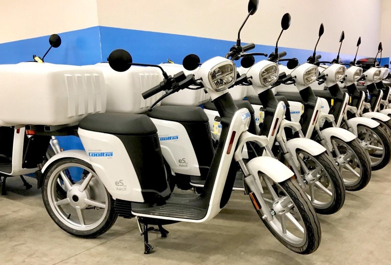 Cooltra "cavalca" le consegne con gli scooter elettrici Dueruote
