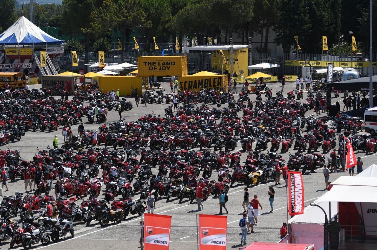 World Ducati Week 2021: appuntamento rimandato di un anno