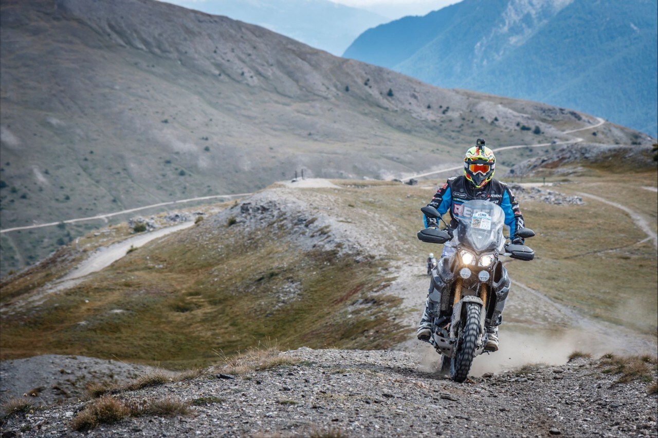 Sestriere, il pianeta delle maxienduro