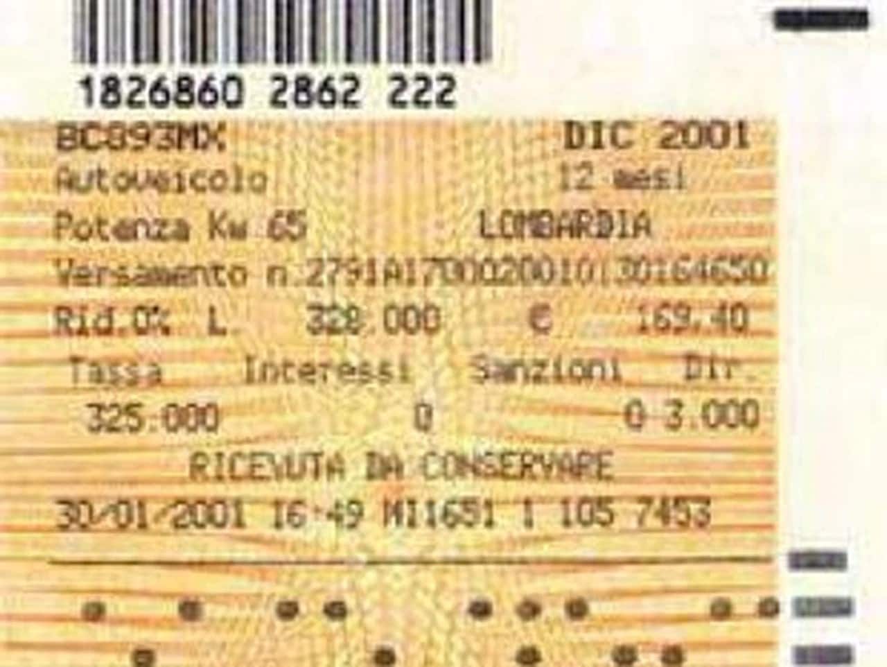 Bollo: le Regioni possono introdurre esenzioni