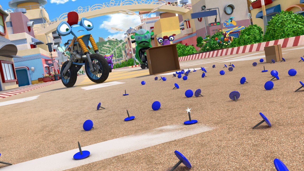 Ricky Zoom: fate largo ai moto amici!