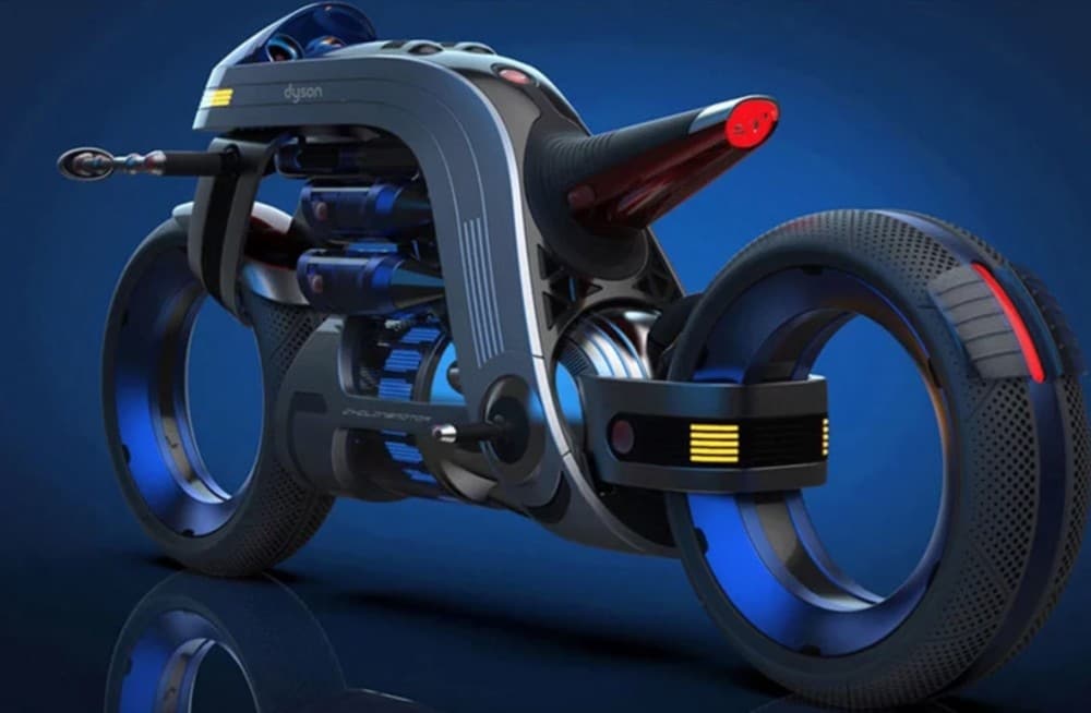 La moto-aspirapolvere in stile Dyson