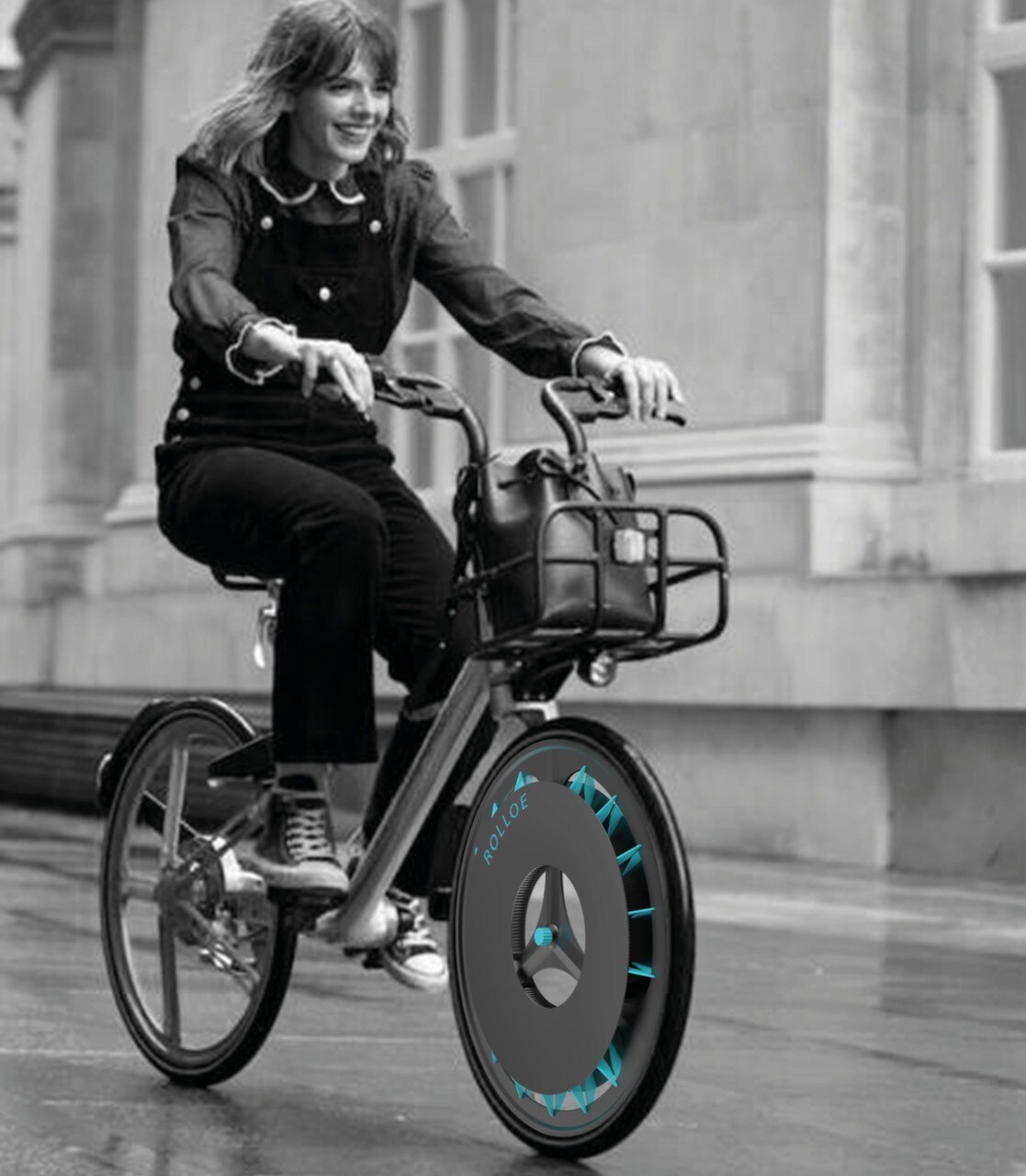 Rolloe, la ruota per bici che purifica l’ambiente