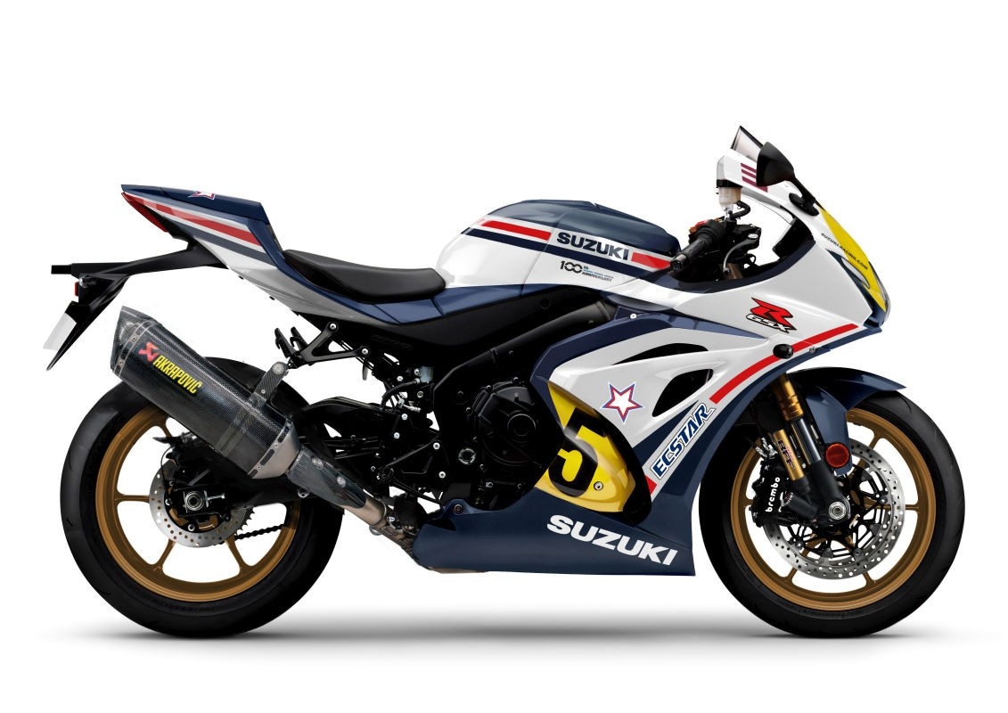Suzuki consegna le GSX-R1000R Legend Edition a Uncini e Lucchinelli