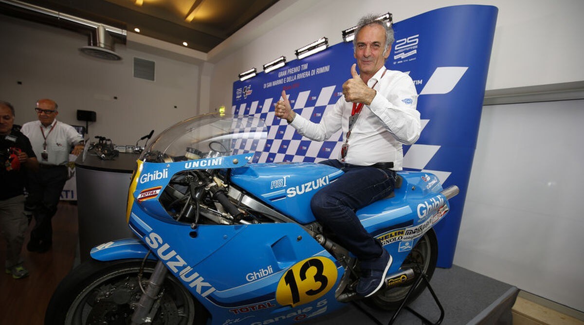Suzuki consegna le GSX-R1000R Legend Edition a Uncini e Lucchinelli
