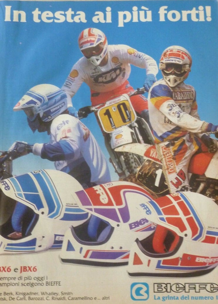 Quando l’Italia era davvero la patria dei caschi