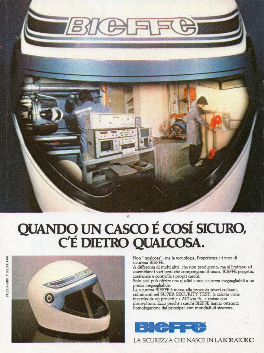 Quando l’Italia era davvero la patria dei caschi