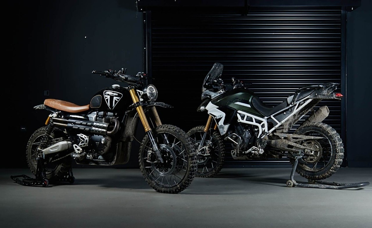 No Time To Die, con la Triumph Scrambler e i salti di Paul Edmonson