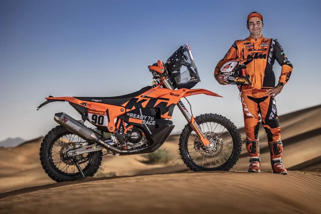 Danilo Petrucci conferma la partecipazione alla Dakar 2022